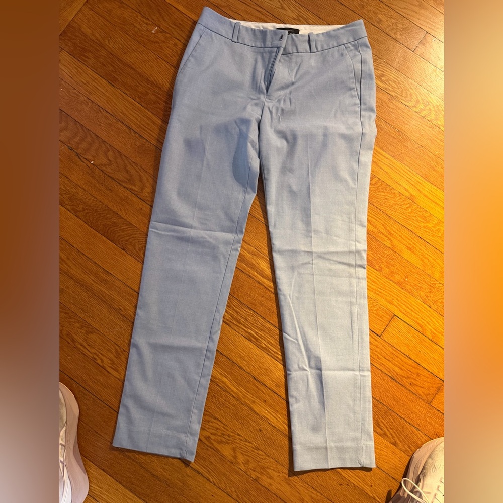 Banana Republic Ryan Straight Stretch Twill Pant in Passion Flower